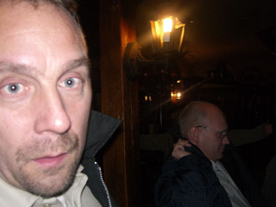 Im Bierdeckel: Matze und Frank N.